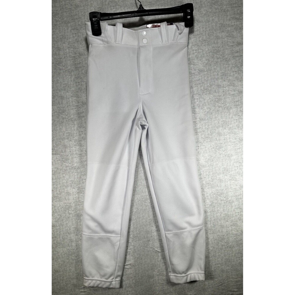 NWT Champro Sports Baseball Pants White Youth Medium Elastic Waist 24”X 21”